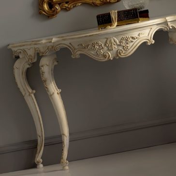 High End Ornate Classic Italian Designer Console And Mirror Set High End Ornate Classic Italian Designer Console And Mirror Set