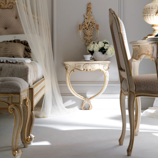 High End Ornate Wall Mounted Bedside Table High End Ornate Wall Mounted Bedside Table
