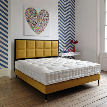 Hypnos Alexandra Square Panel Upholstered Headboard