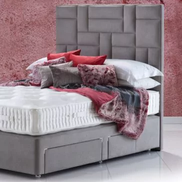 Hypnos Charlotte Tall Upholstered Headboard Hypnos Charlotte Button Upholstered Headboard