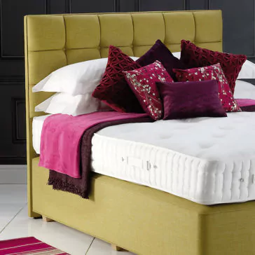 Hypnos Grace Contemporary Button Upholstered Headboard Hypnos Grace Contemporary Button Upholstered Headboard