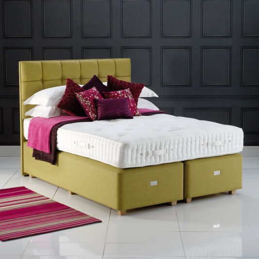 Hypnos Grace Contemporary Button Upholstered Headboard