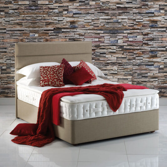 Hypnos Josephine Panelled Upholstered Headboard Hypnos Josephine Panelled Upholstered Headboard