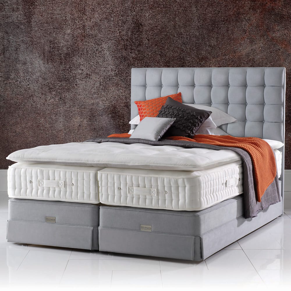 Hypnos Luxury Lusso Cashmere Zipped And Linked Support Mattress