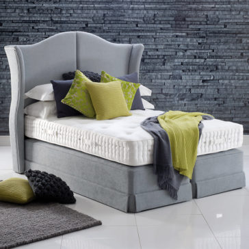 Hypnos Winged Euro-Wide Katherine Tall Headboard Hypnos Winged Euro-Wide Katherine Tall Headboard