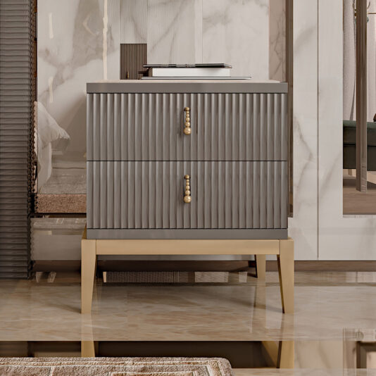 Italian Art Deco Inspired Designer Lacquered Bedside Italian Art Deco Inspired Designer Lacquered Bedside
