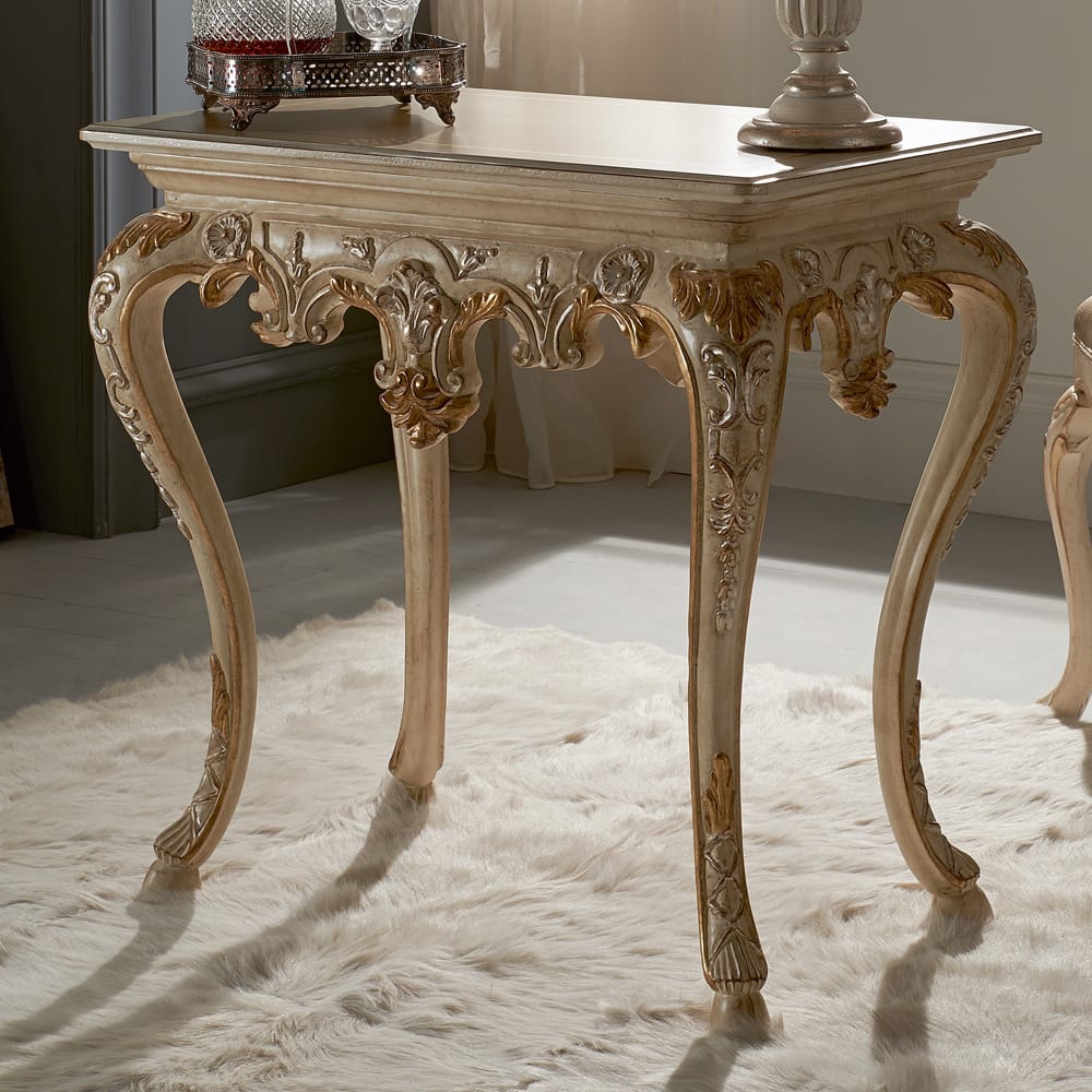 Italian Reproduction Baroque Designer Side Table
