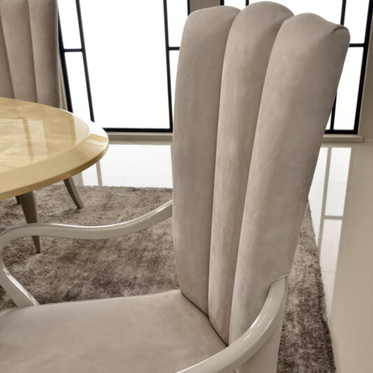 Luxury Gold Leaf Oval Designer Dining Table Italian Designer 24 Carat Gold Oval Dining Table