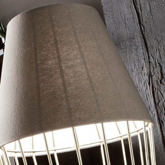 Modern Italian Gold Plated Floor Lamp