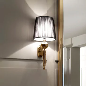 Italian Designer Brass Wall Light Italian Designer Brass Wall Light