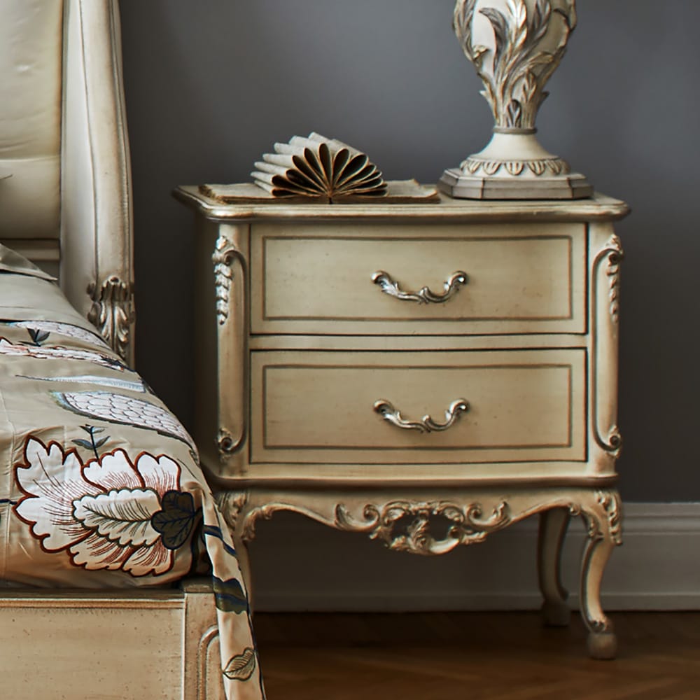 Italian Designer Classic Bedside Cabinet