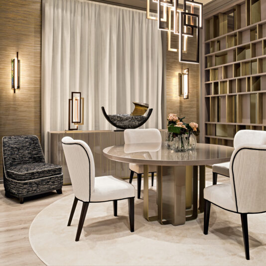 Italian Designer Contemporary Upholstered Occasional Chair