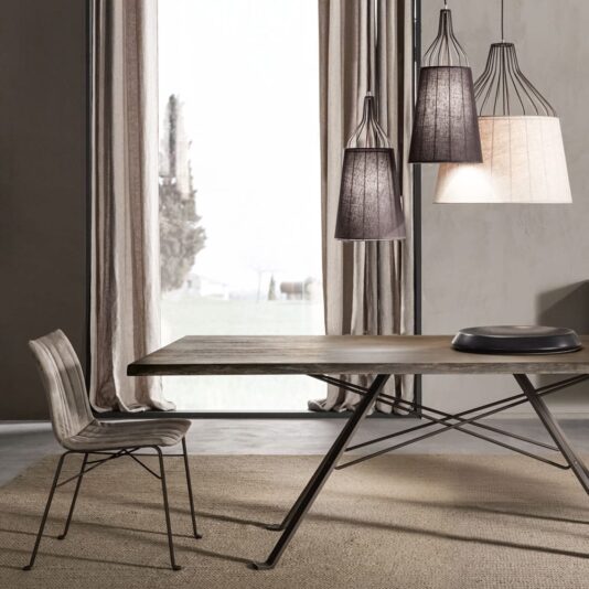 Italian Designer Faux Leather Dining Chair