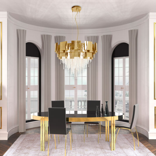 Designer Gold Plated Crystal Chandelier Italian Designer Gold Plated Crystal Chandelier
