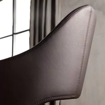Italian Designer Leather Armchair Italian Designer Leather Armchair
