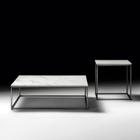 Designer Marble Contemporary Square Coffee Table