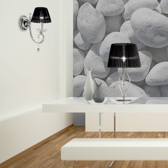 Italian Designer Crystal Wall Light Italian Designer Swarovski Crystal Wall Light