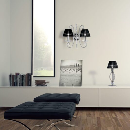 Italian Designer Crystal Wall Light Italian Designer Swarovski Crystal Wall Light
