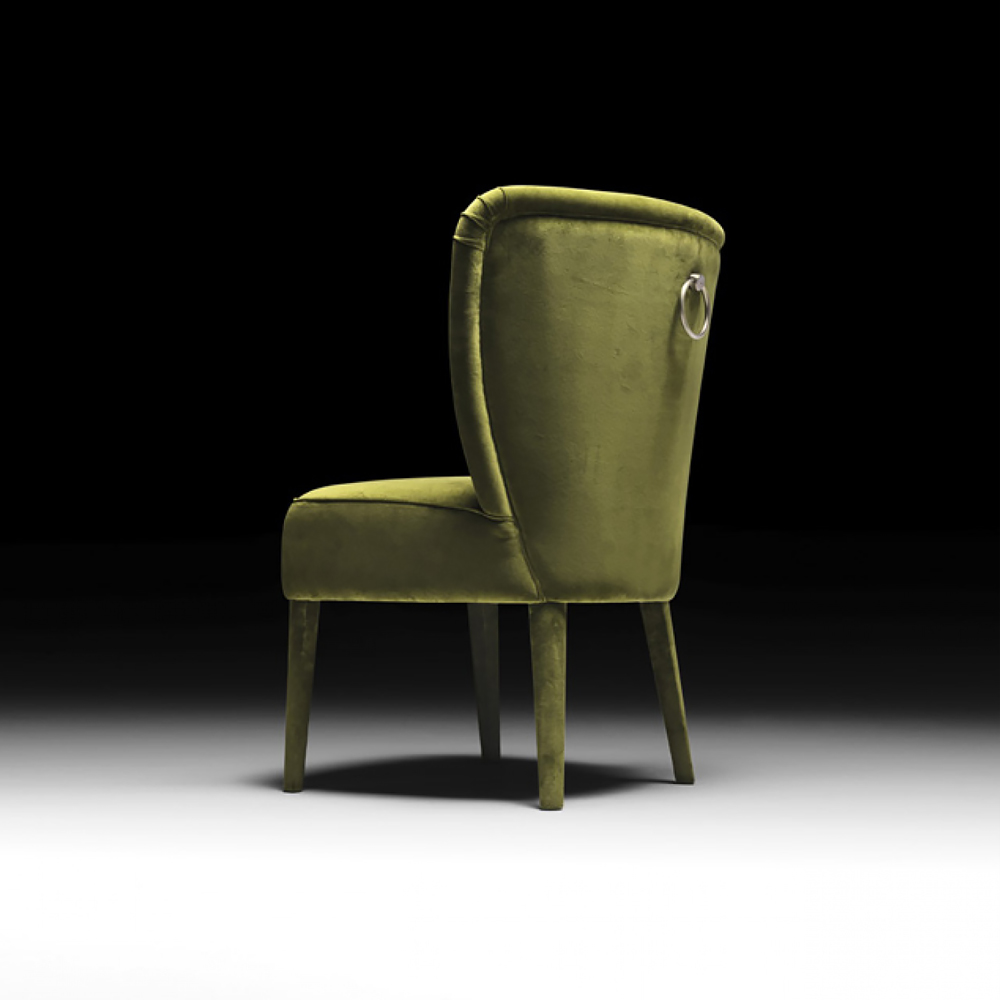 Designer Velvet Dining Chair