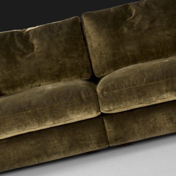 Italian Designer Velvet Modular Sofa