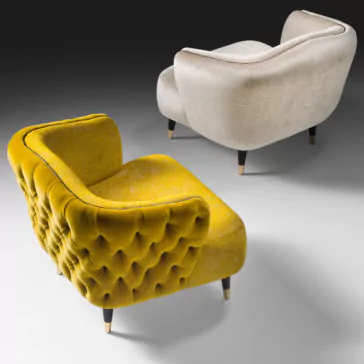 Designer Velvet Tub chair Designer Velvet Tub chair