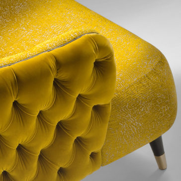 Designer Velvet Tub chair Designer Velvet Tub Chair