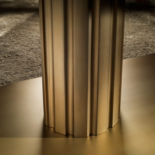 Italian Ebony Veneer Large Rectangular Dining Table and Chairs Set