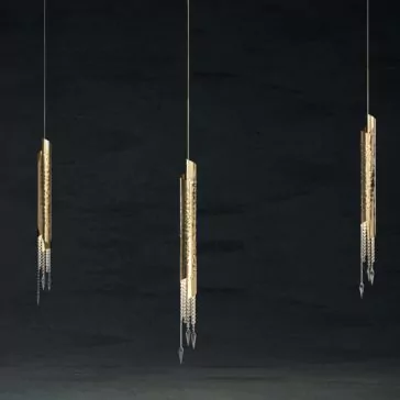 Gold Plated Crystal Single Pendant Chandelier Gold Plated Crystal Single Pendant Chandelier
