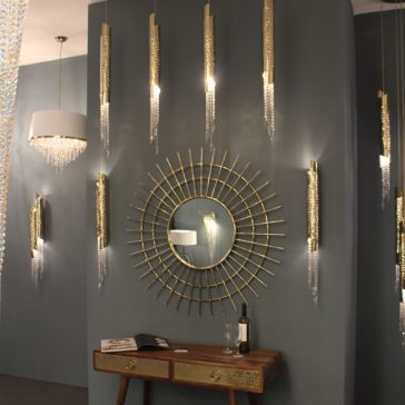 Gold Plated Crystal Single Pendant Chandelier Italian Gold Plated Crystal Single Pendant Chandelier
