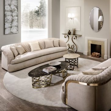 Italian Gold Plated Marble Designer Oval Coffee Table Italian Gold Plated Marble Designer Oval Coffee Table