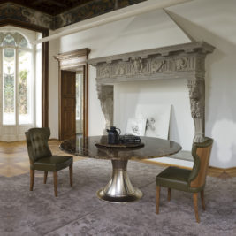 Italian High End Round Marble Table