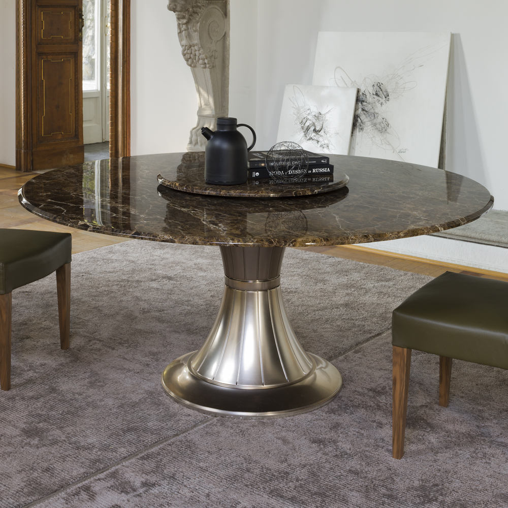 Italian High End Round Marble Table