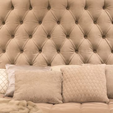 Italian Luxury Nubuck Leather Bed