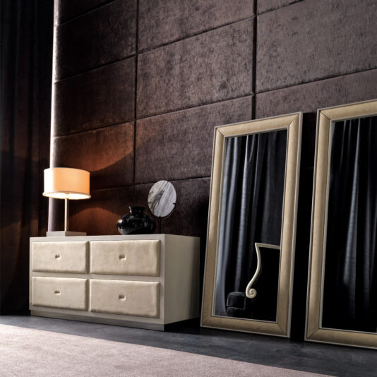 Italian Nubuck Leather Chest of Drawers Italian Nubuck Leather Chest of Drawers