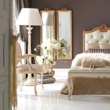 Italian Ornate Gold Dressing Mirror