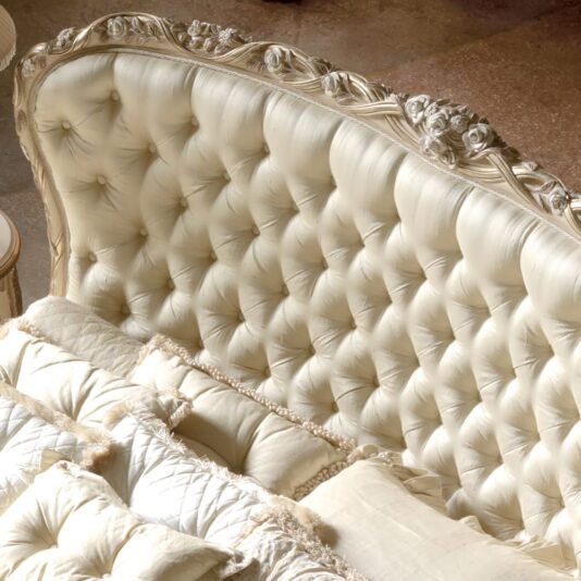 Italian Reproduction Winged Luxury Bed Italian Reproduction Winged Luxury Bed