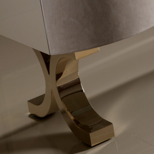 Lacquered Nubuck Shaped Luxury Sideboard With Drawers Lacquered Nubuck Shaped Luxury Sideboard With Drawers