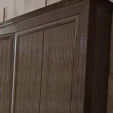 Large Art Deco Inspired High End Italian Designer Wardrobe Large Art Deco Inspired High End Italian Designer Wardrobe