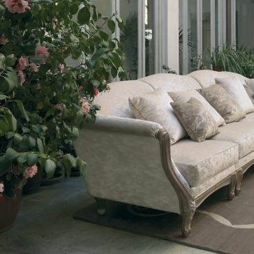 Large Italian Designer Velvet Sectional Sofa Large Italian Designer Velvet Sectional Sofa
