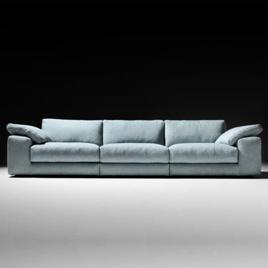 Large Linen Designer Modular Sofa