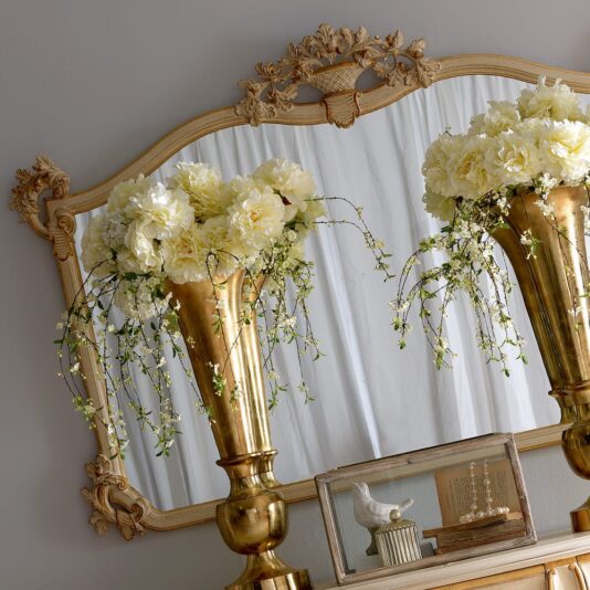 Large Luxury Italian Designer Classic Wall Mirror