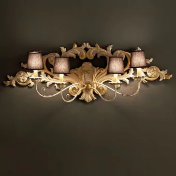 Large Ornate Italian Classic Designer Wall Light Large Ornate Italian Classic Designer Wall Light