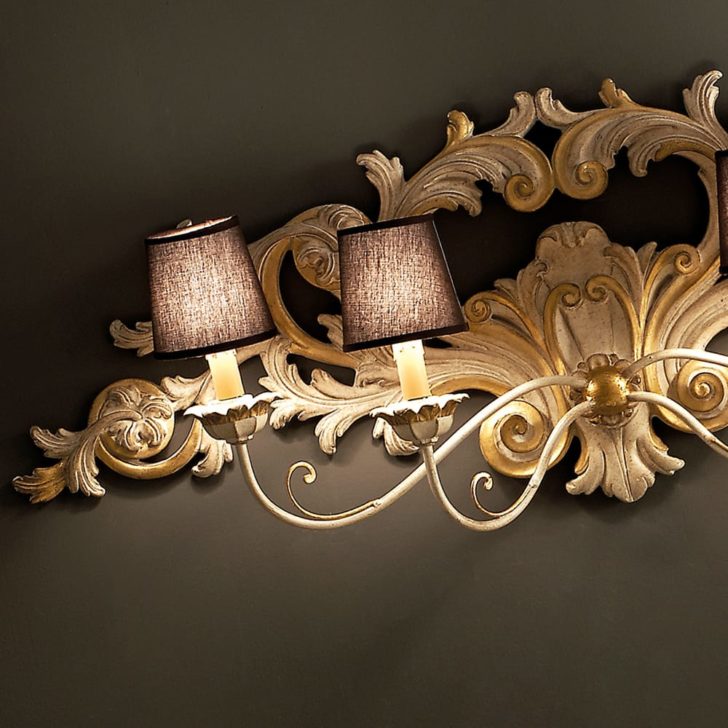 Large Ornate Italian Classic Designer Wall Light