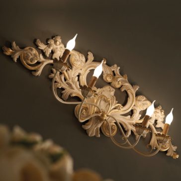 Large Ornate Italian Classic Designer Wall Light Large Ornate Italian Classic Designer Wall Light