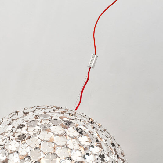 Large Silver Ball Light