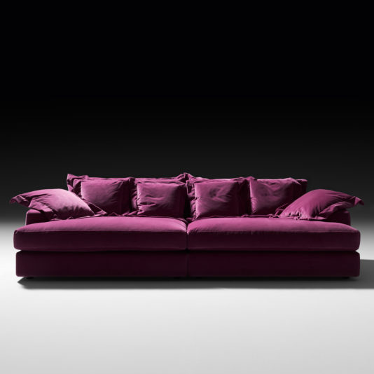 Deep Velvet Designer Modular Sofa