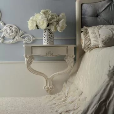 Louis Italian Wall Fixing Bedside Table Louis Italian Wall Fixing Bedside Table