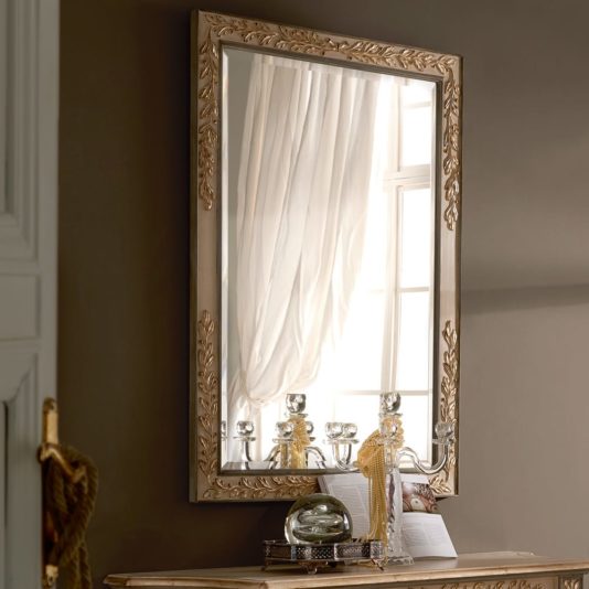 Louis XVI Reproduction Italian Classic Wall Mirror