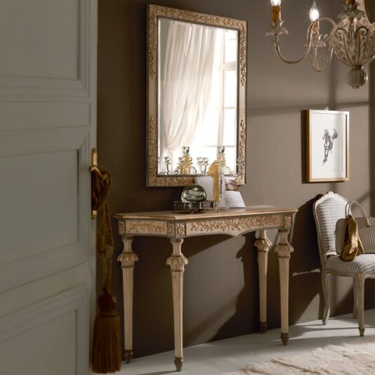 Louis XVI Reproduction Italian Classic Wall Mirror