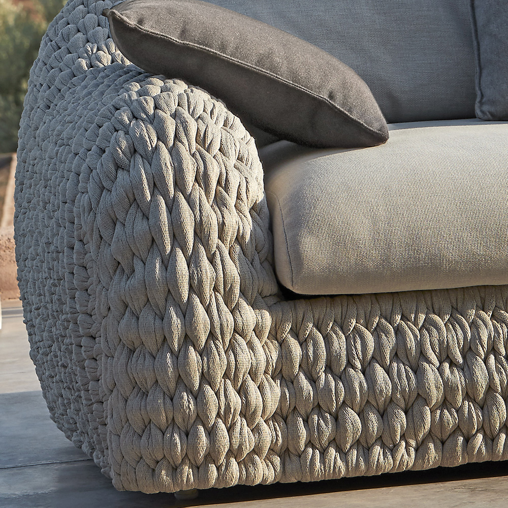 Luxurious Designer Contemporary Outdoor Garden 3 Seater Sofa